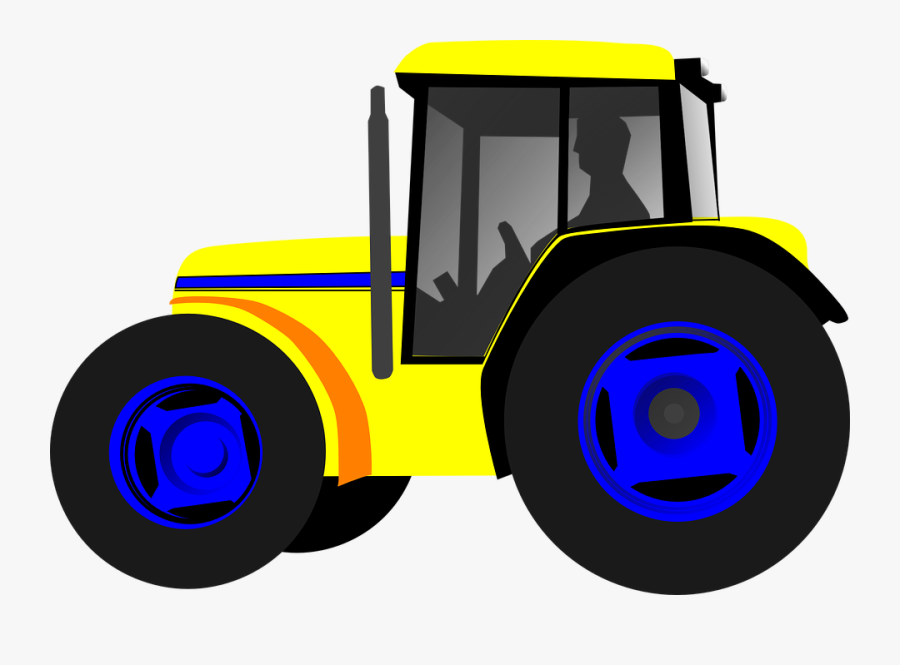 Plow Images - Tractor, Transparent Clipart