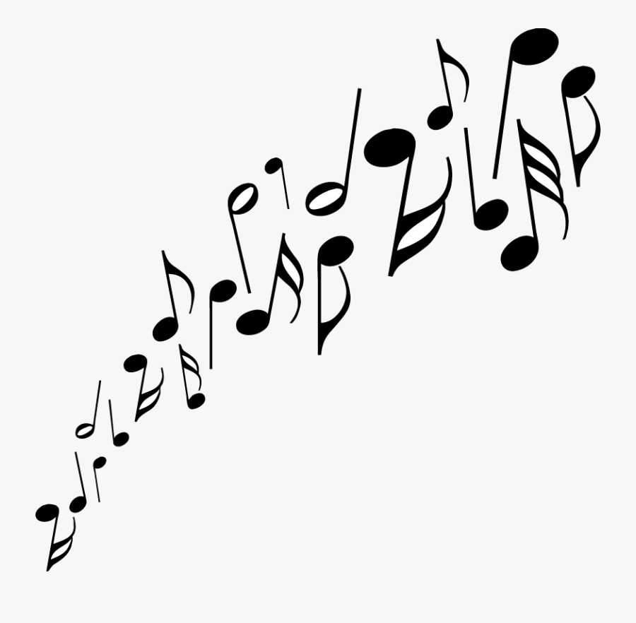 Note Music Notes Clipart Free Images Transparent Png - Music Notes Floating Up, Transparent Clipart