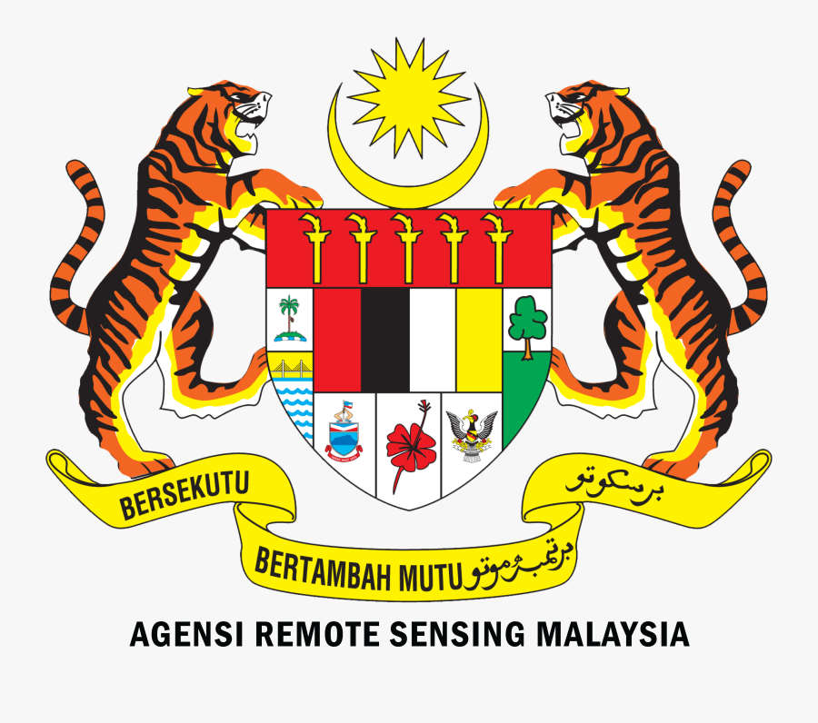 Transparent Malaysia Map Clipart - Coat Of Arms Of Malaysia, Transparent Clipart