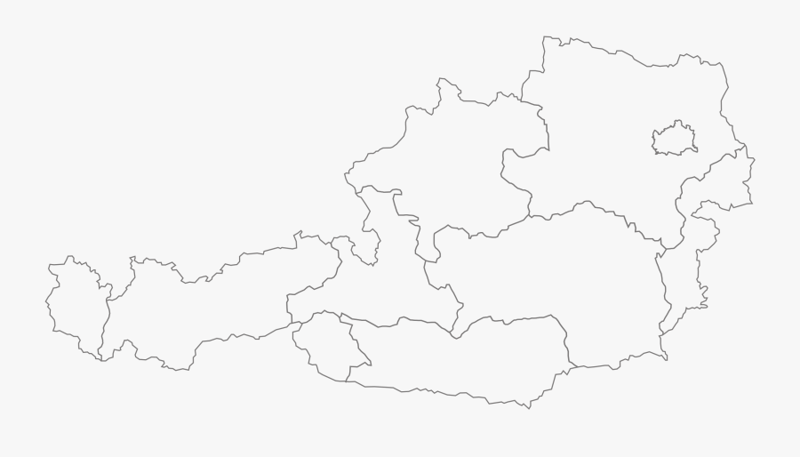 Clip Art Empty Europe Map - Map Of Austria Png, Transparent Clipart