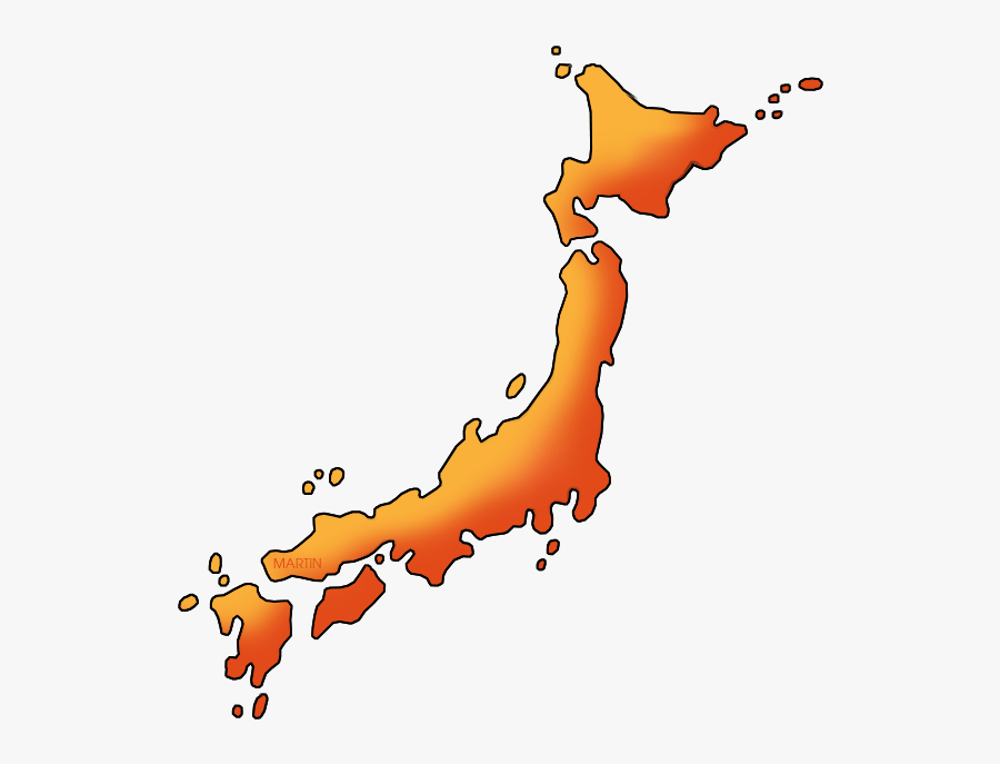 Clipart Map Of Japan Japan - Map Of Japan Clip Art, Transparent Clipart