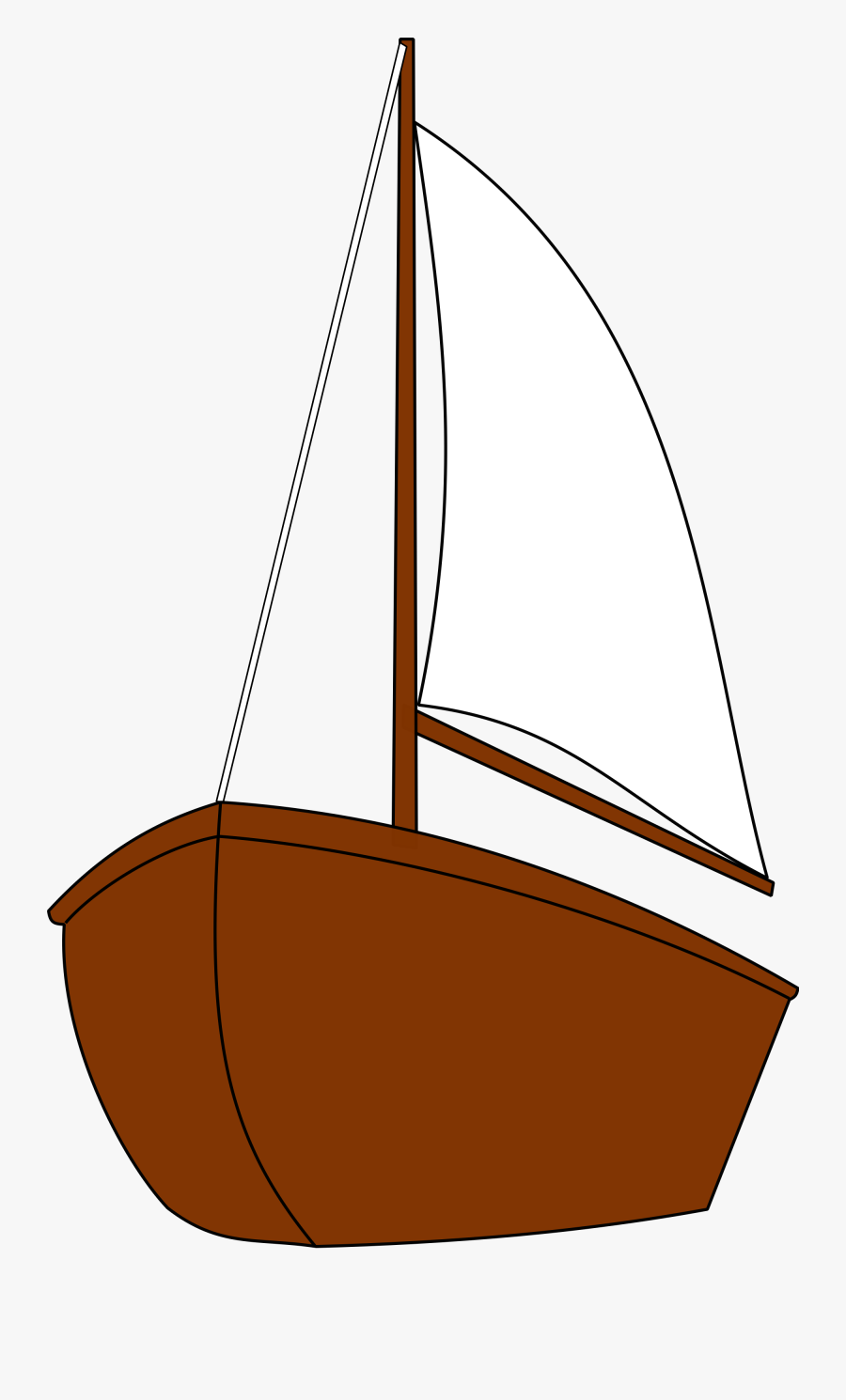 Sailboat Clipart Svg - Gabarre Dessin, Transparent Clipart