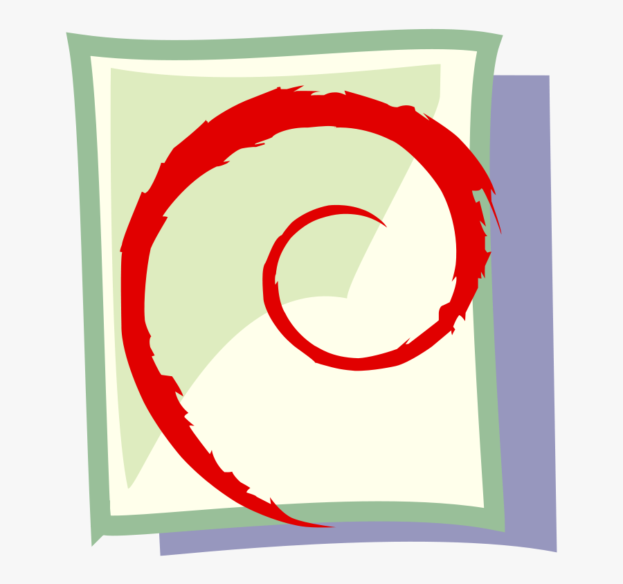 Download Drawing Clipart - Debian Gnu/linux, Transparent Clipart