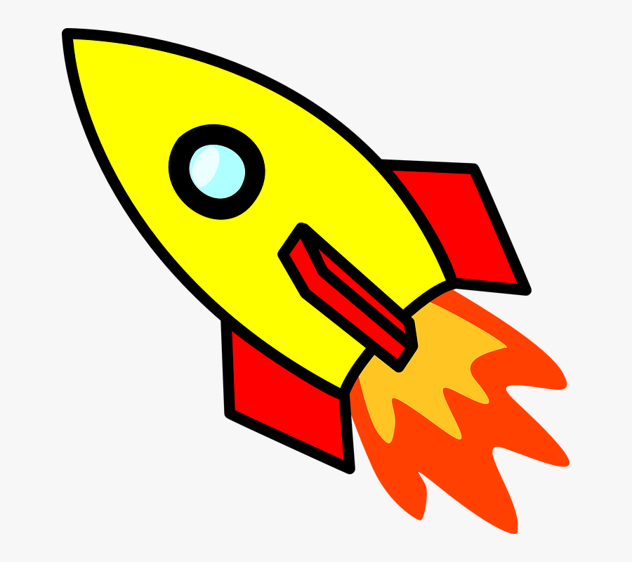 Rocket Clip Art At Clker - Clipart Rocket, Transparent Clipart