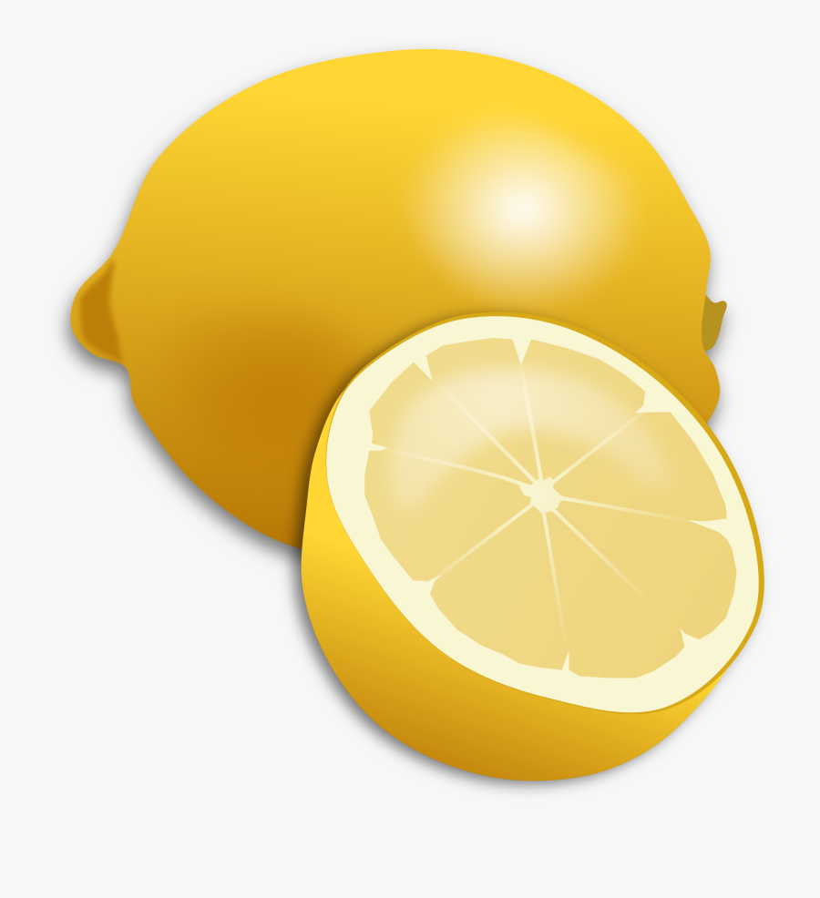 Clipart Lemon - Clipart Of A Lemon, Transparent Clipart