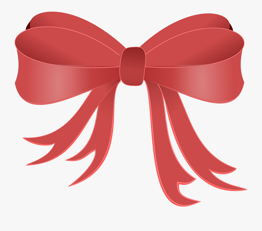 Decoration, Ribbon, Wedding, Bow Tie, Red - Bow Clip Art, Transparent Clipart
