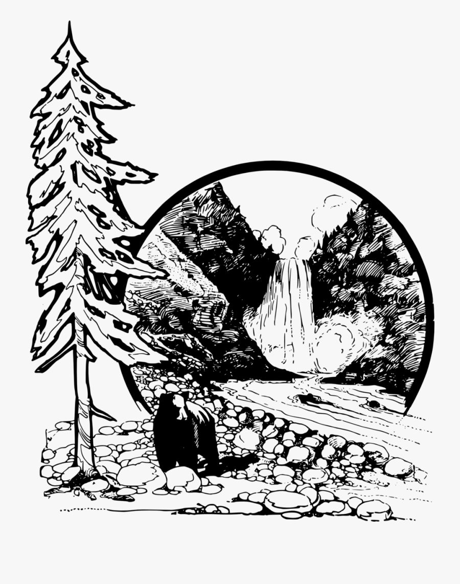 Yellowstone Park Cliparts - Clip Art Yellowstone, Transparent Clipart