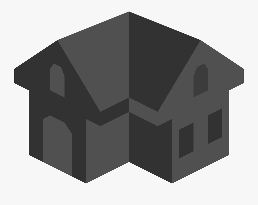 Placeholder Isometric Building Icon Colored Dark Alternative - Building Isometric Clipart Simple, Transparent Clipart