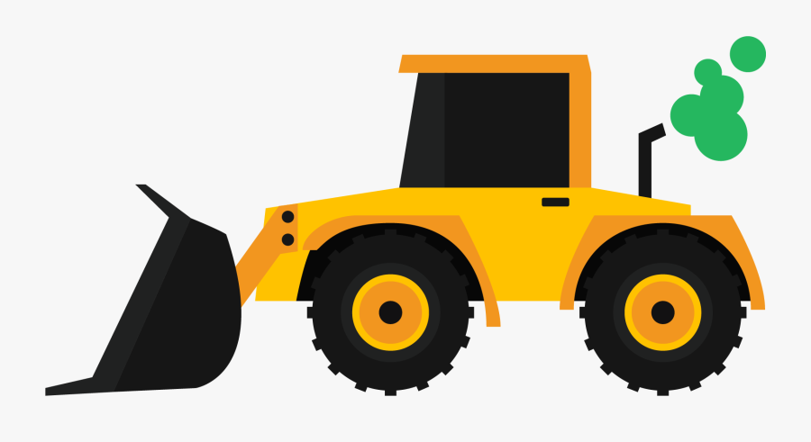 Forklift Heavy Equipment Civil Engineering Machine - Construction Equipment, Transparent Clipart