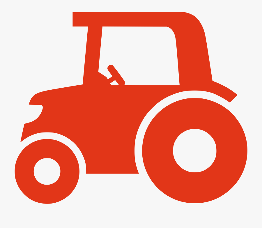 John Deere Clip Art Tractor Portable Network Graphics - Tractor Logo Png Red, Transparent Clipart
