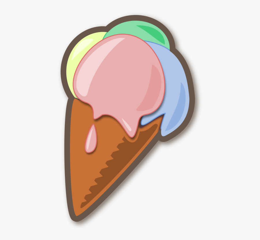 Food,ice Cream Cone,ice Cream, Transparent Clipart