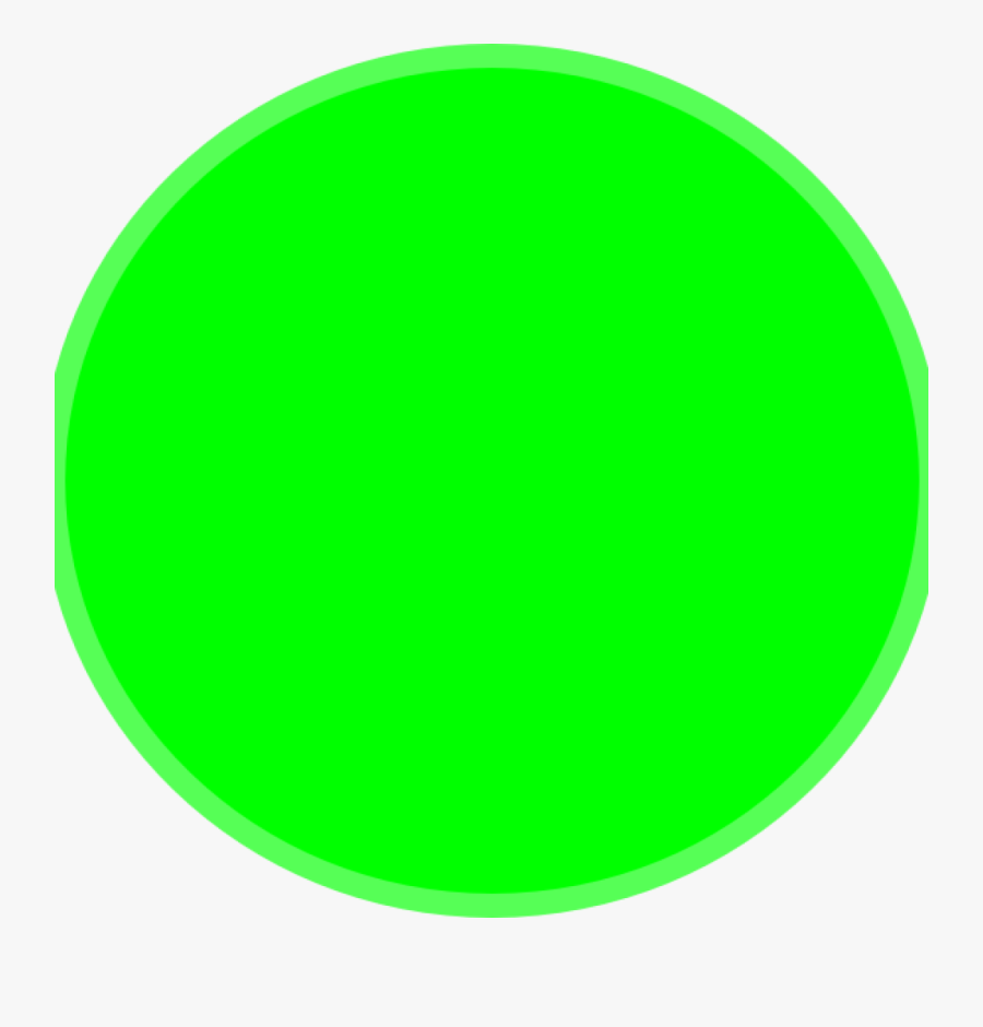 Green Circle Clipart - Green Traffic Light Colors, Transparent Clipart