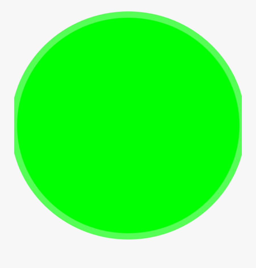 Green Circle Clipart - Green Traffic Light Colors , Free Transparent