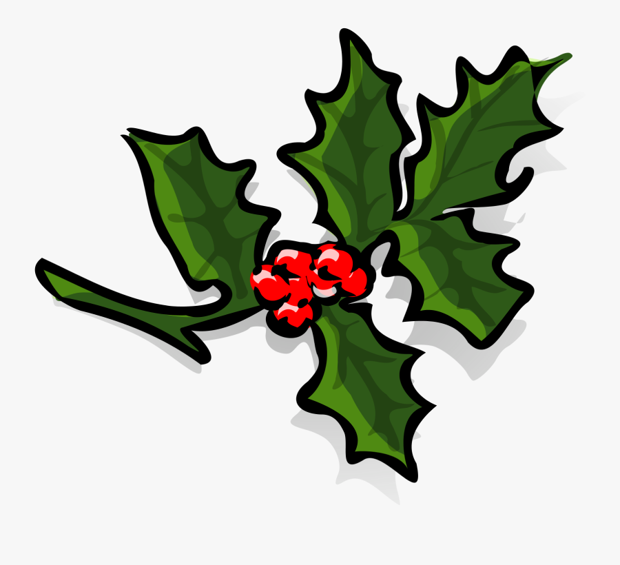 Holly Clip Art Microsoft Free Clipart Images - Holly Clip Art, Transparent Clipart