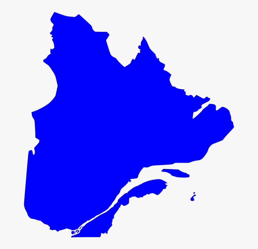 Quebec Map - Quebec Png, Transparent Clipart