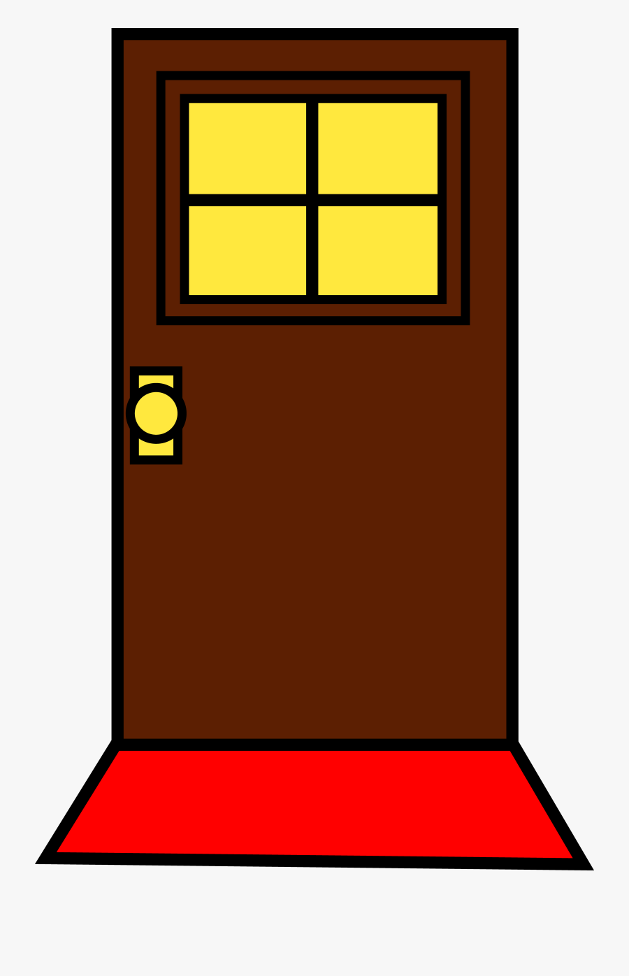 Door Clipart, Transparent Clipart