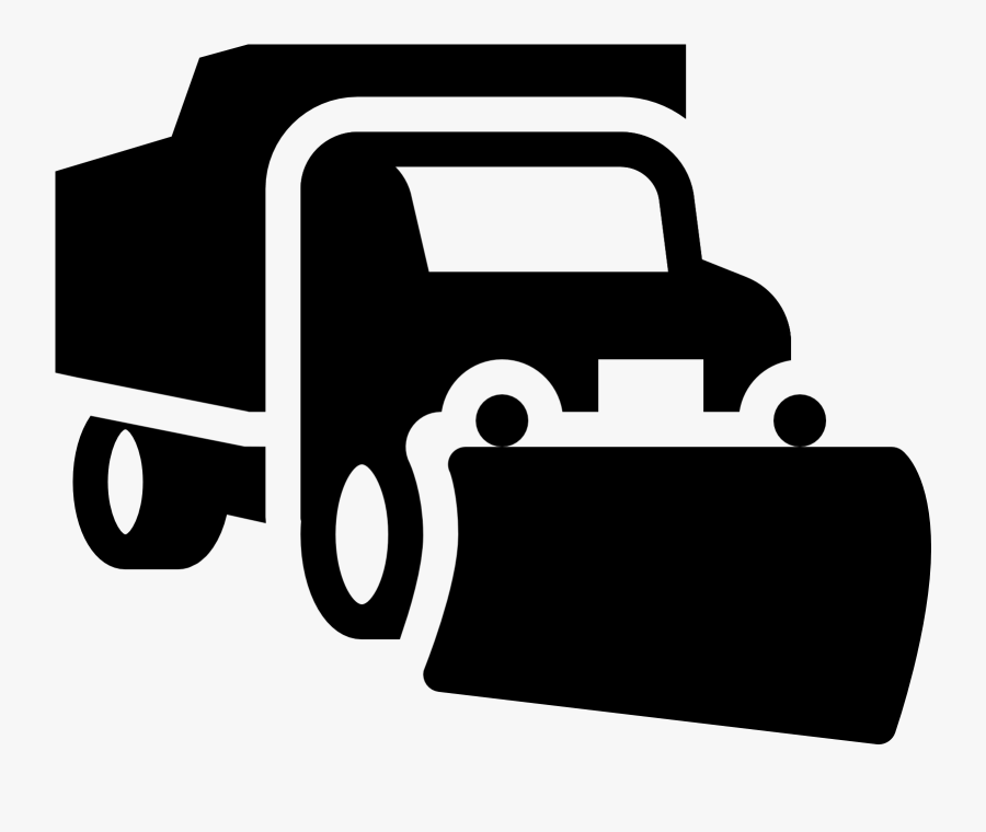 Snowplow Snow Removal Plough Computer Icons Clip Art - Snow Removal Snow Plow Png, Transparent Clipart