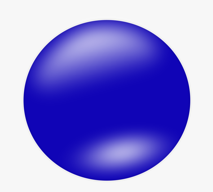Blue Circle, Transparent Clipart