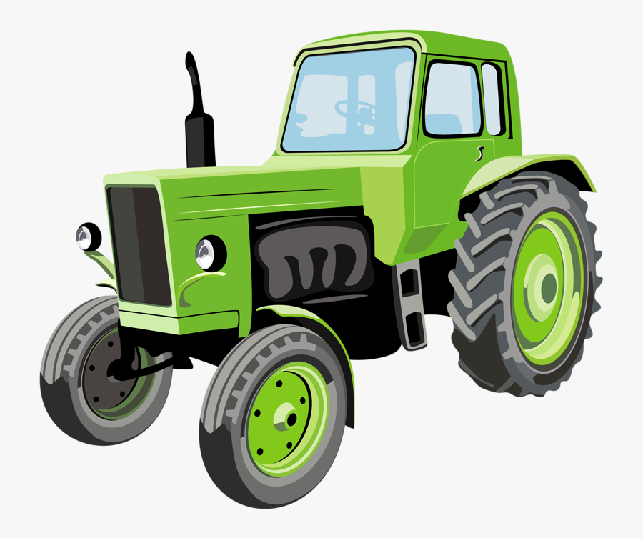 Green Deere John Agriculture Cartoon Tractor Clipart - Tractors Clipart ...