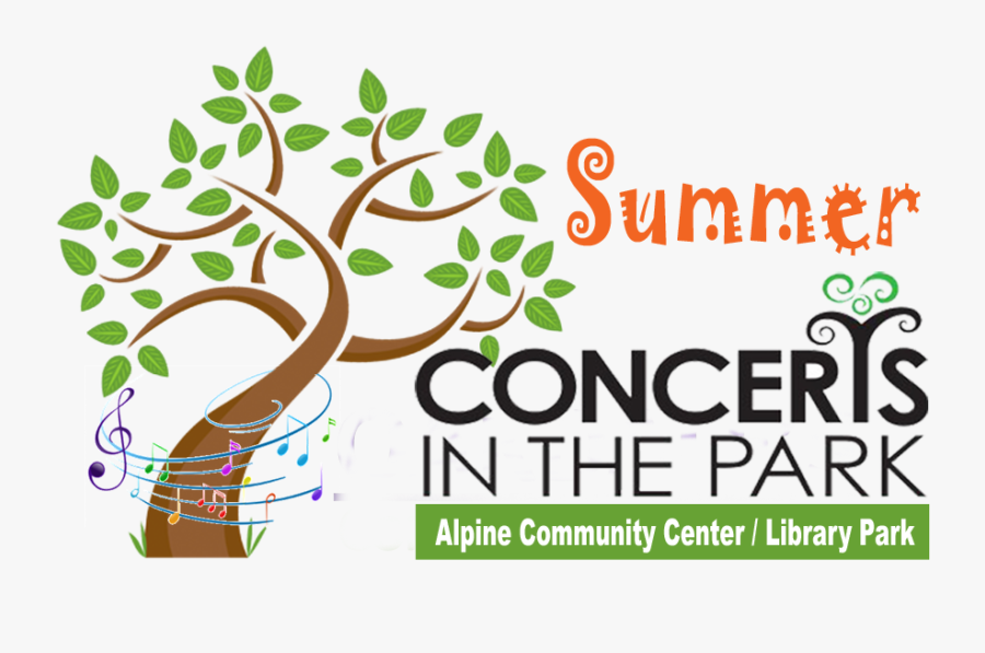 Summer Concerts In Park - Peace Tree, Transparent Clipart