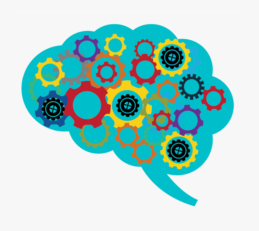 Gears Clipart Brain - Circle, Transparent Clipart