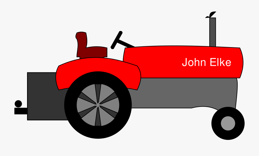 Clipart Farm Tractor - Farm Cartoon Car Png, Transparent Clipart