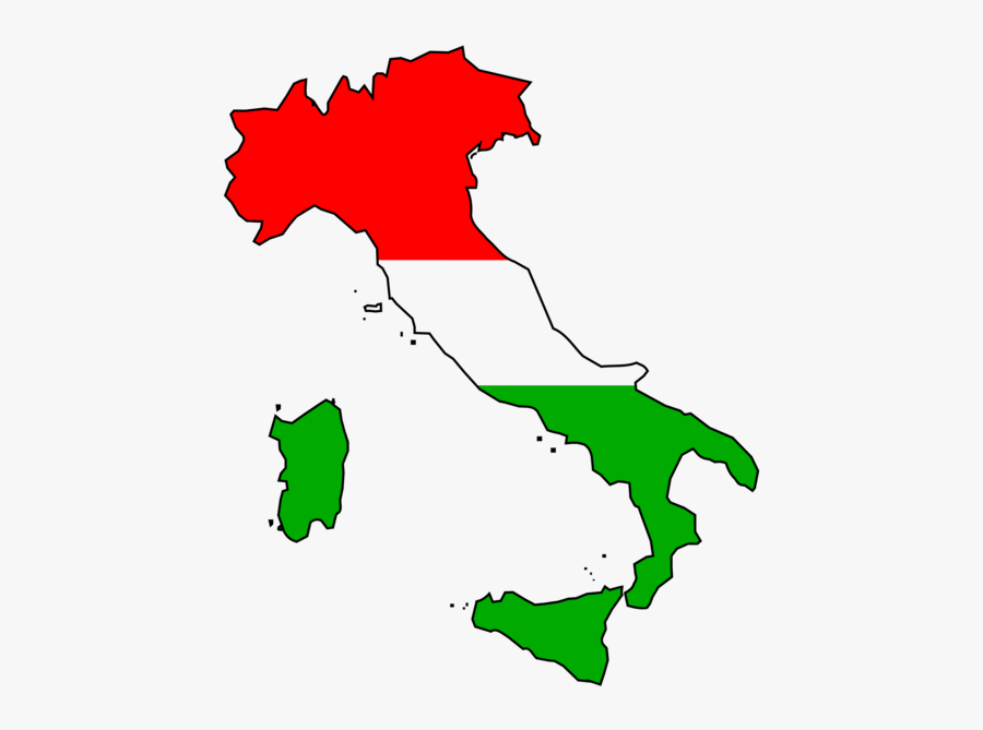 Italy Map Clip Art, Transparent Clipart