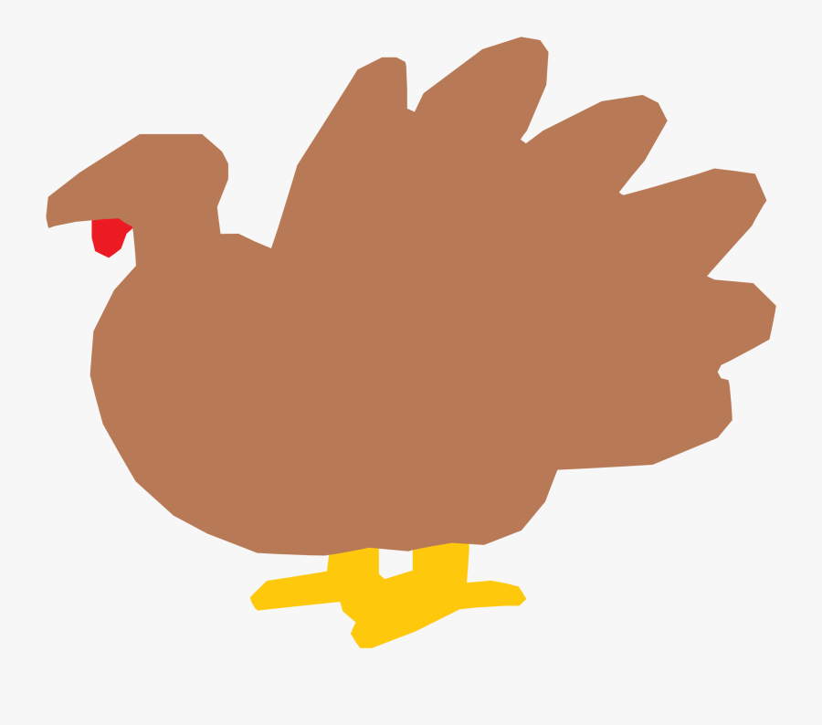 Clipart Turkey - Poultry, Transparent Clipart