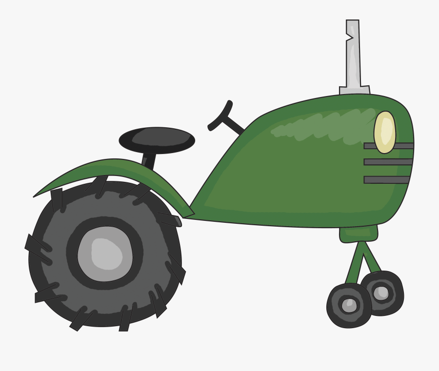 Tractor Png Photo - Tractor Cartoon, Transparent Clipart