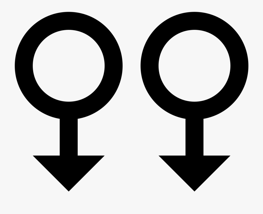 Two Finger Swipe Down Icon - Circle, Transparent Clipart