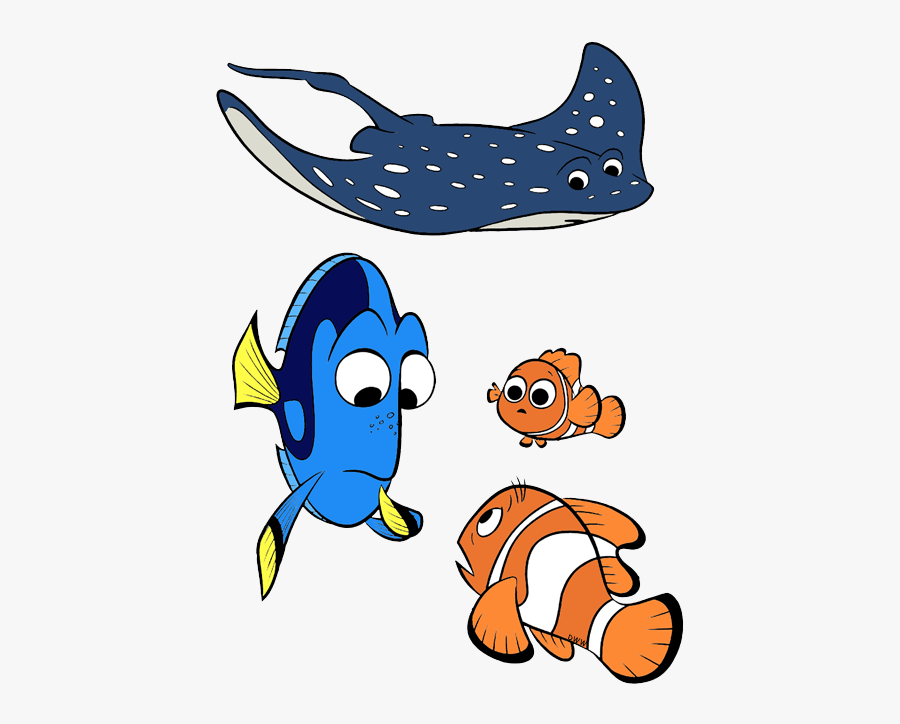 Mr Clipart Gallery Images) - Finding Nemo Characters Clipart, Transparent Clipart