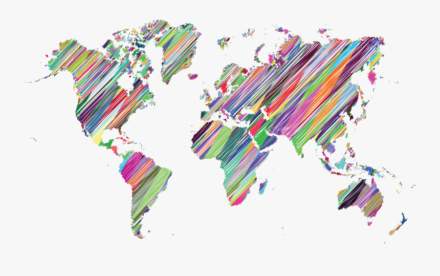 Free Clipart Of A World Map - Ecommerce Foundation Report 2018, Transparent Clipart