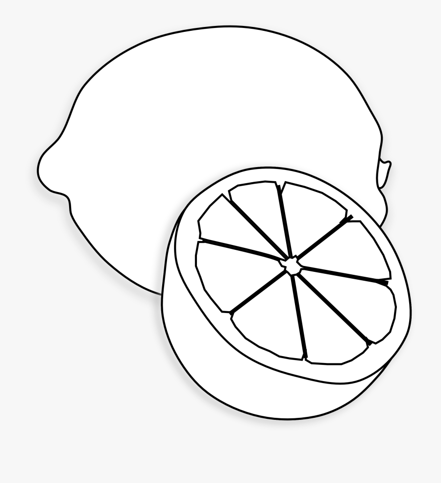 Lemon Clipart Black And White Clipartfest - Lemon Clipart Black And White, Transparent Clipart