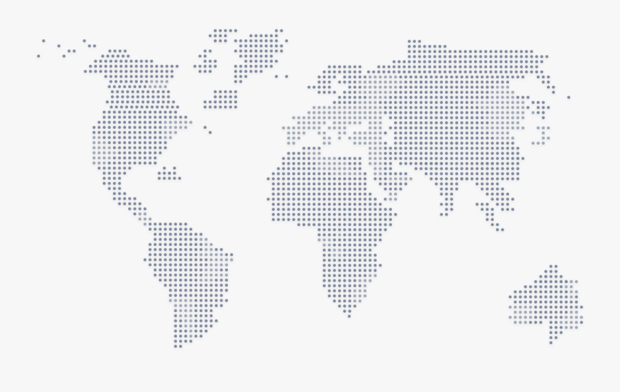 World Dot Map Png, Transparent Clipart