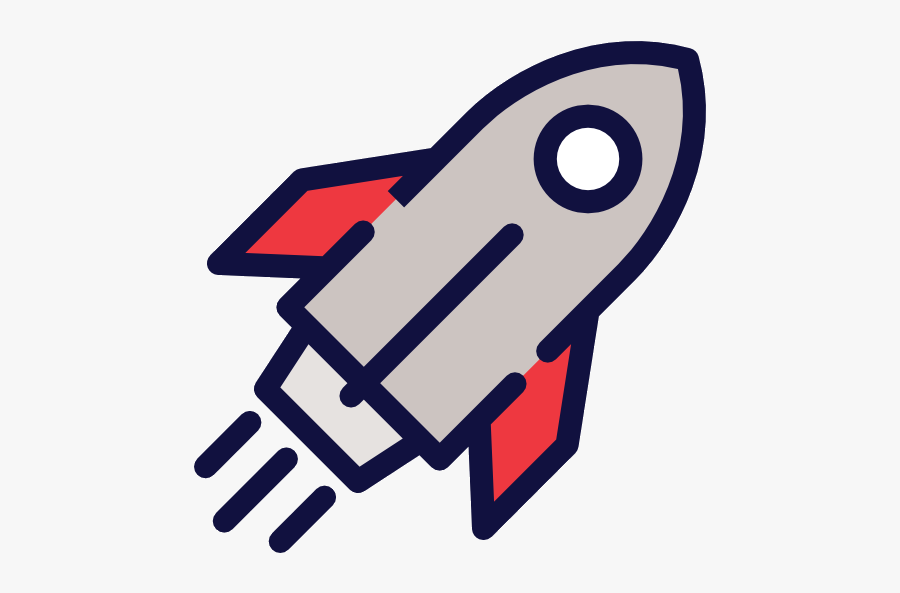 Ship Launch Spacecraft Black - Challenge Status Quo Icon, Transparent Clipart