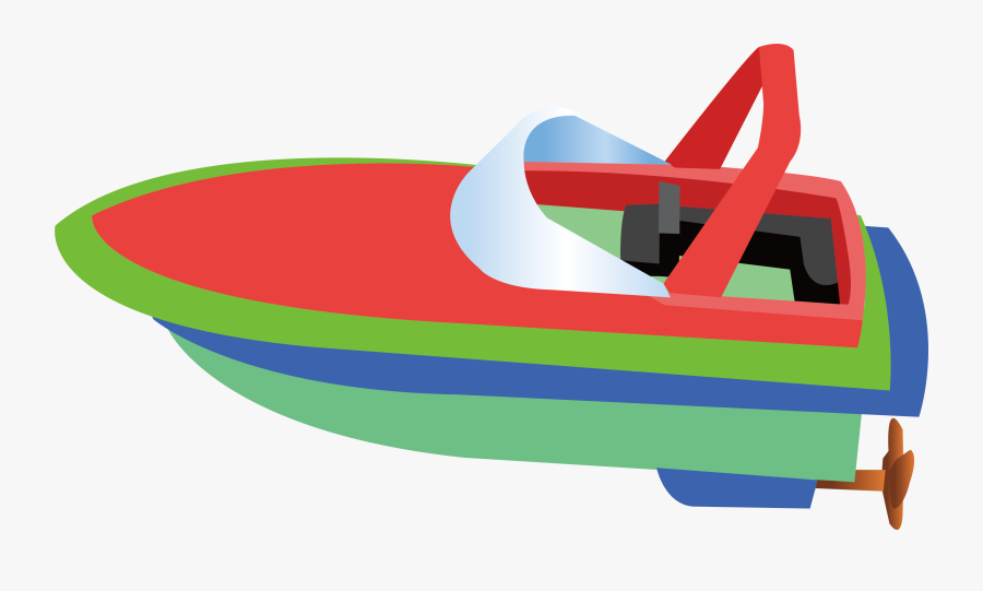 Motorboat Clip Art - Motorboat Clipart Png, Transparent Clipart