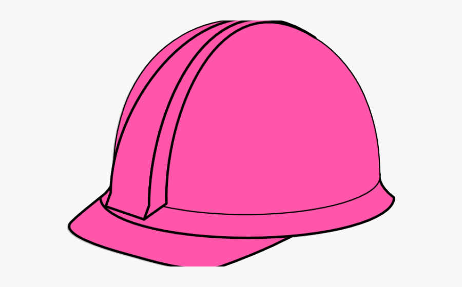 Transparent Construction Clip Art - Pink Hard Hat Icon, Transparent Clipart