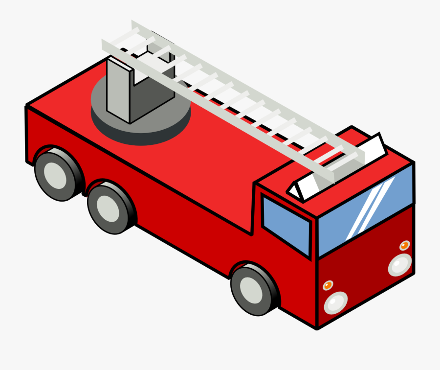 Fire Truck Microsoft Clipart Fire Pencil And In Color - Things That Color Red, Transparent Clipart