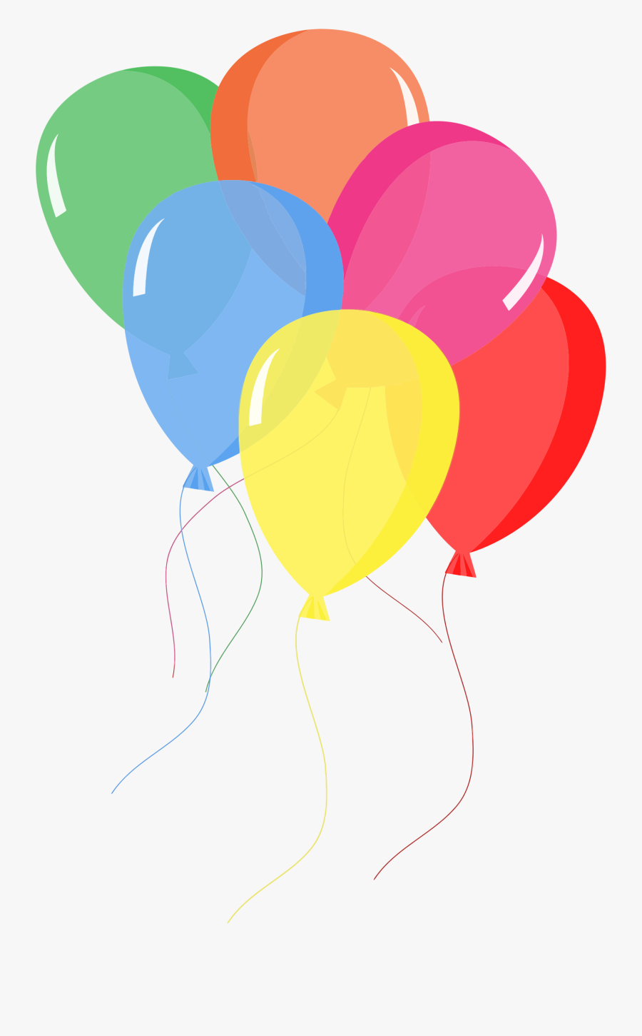 Microsoft Balloons Clipart - Balloons Clipart, Transparent Clipart