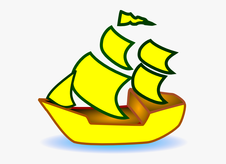 Clip Art At Clker - Animated Pic Of Ship, Transparent Clipart