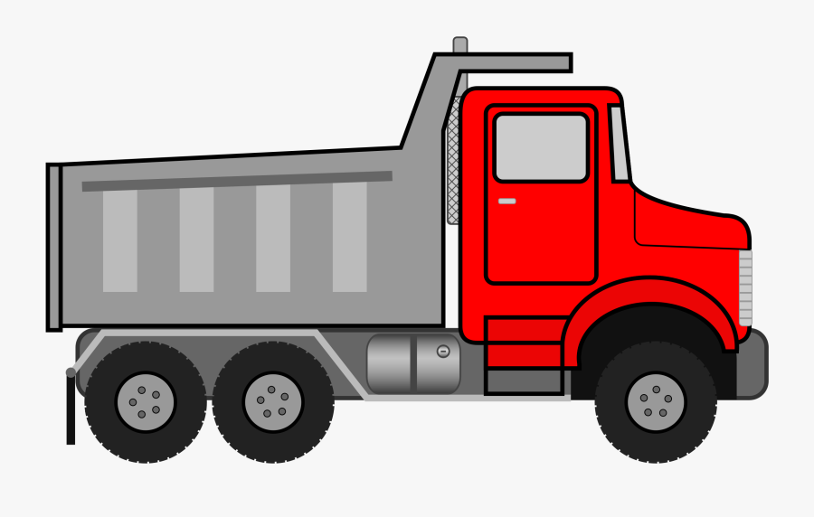Tractor Trailers Truck Clipart - Dump Truck Clipart, Transparent Clipart