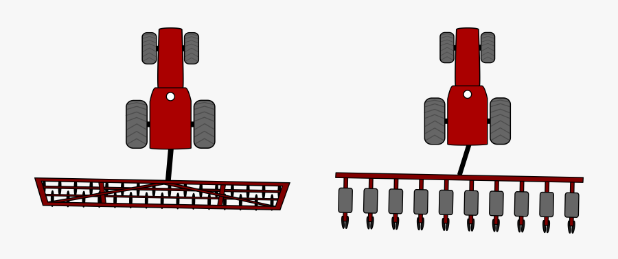 Farmall Tractor Planter International Harvester Agriculture - Tillage Clipart, Transparent Clipart