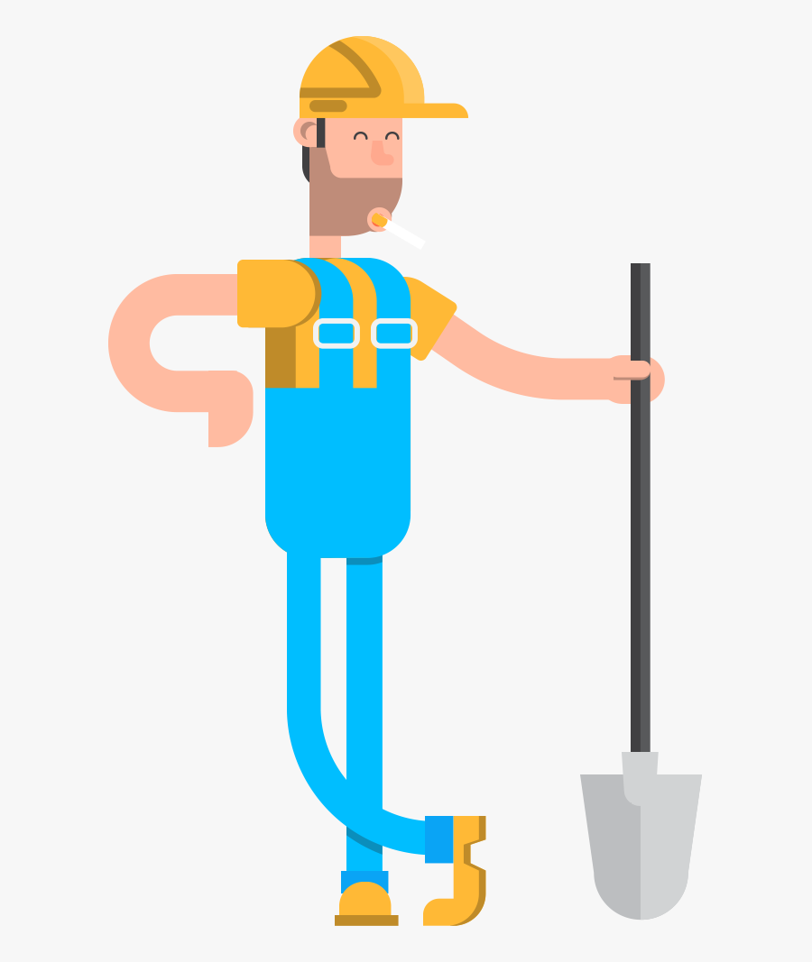 Transparent Website Under Construction Clipart - Flat Under Construction Png, Transparent Clipart