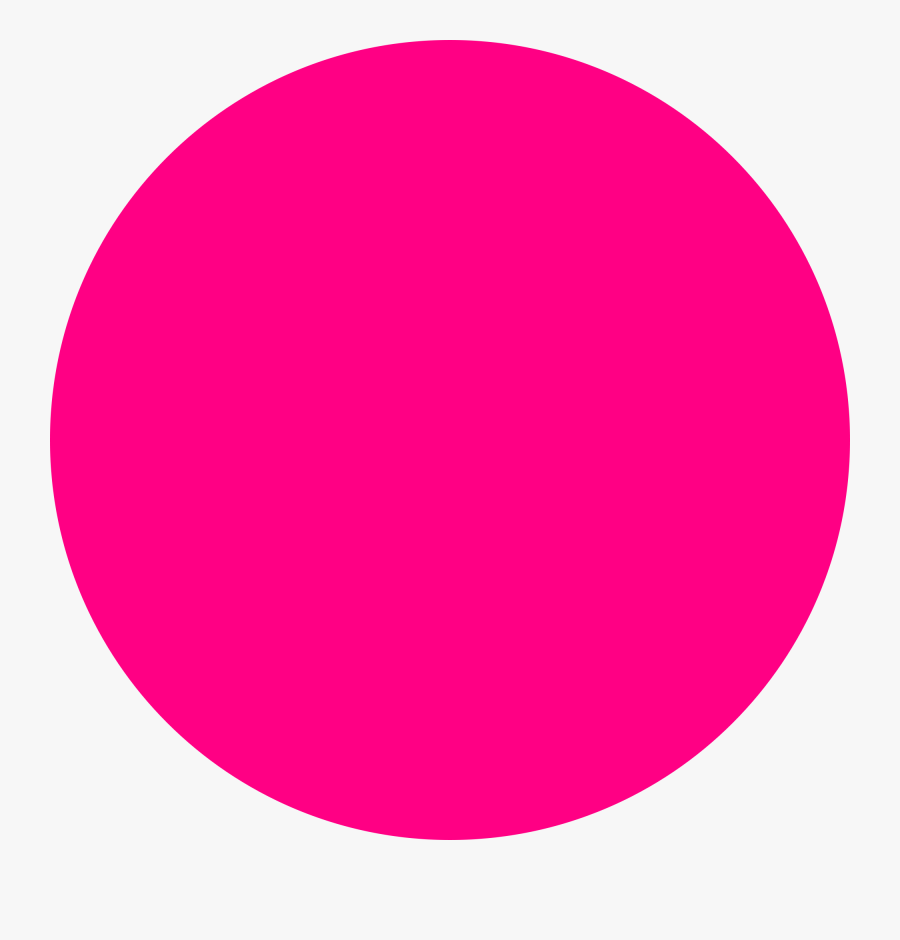 Circle Clipart Colored Circle Pink Dot Clipart , Free Transparent
