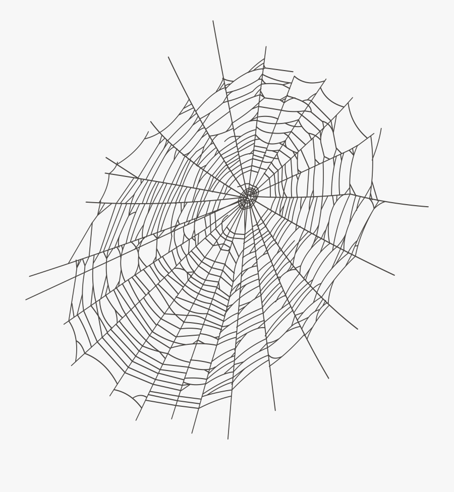 Halloween Large Spider Web Png Clipart - Spider Web Png Transparent, Transparent Clipart