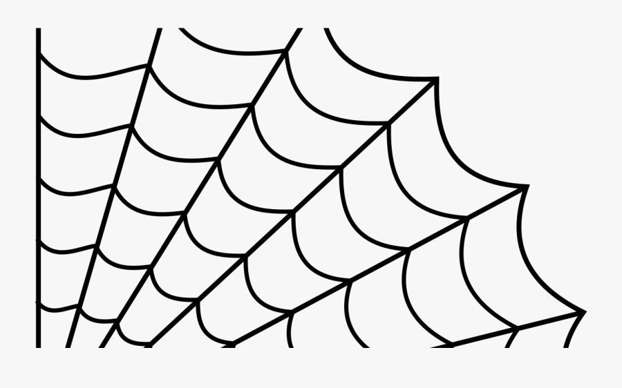 Spider Web Transparent Background Clipart , Png Download - Spider Web Drawing Png, Transparent Clipart