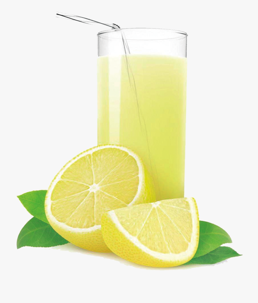 Transparent Lemon Clipart Png - Lemon Juice Glass Png, Transparent Clipart
