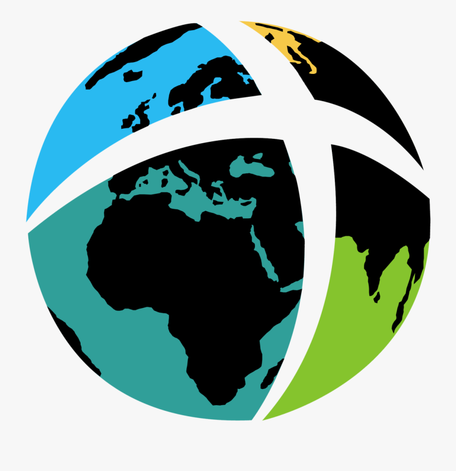Map Christ Of Globe Johannesburg Church World Clipart - Southampton To Cape Town Cruise, Transparent Clipart