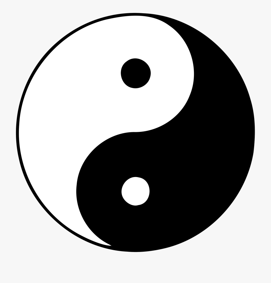 Yin Yang Circle Clipart, Explore Pictures - Yin And Yang Png, Transparent Clipart