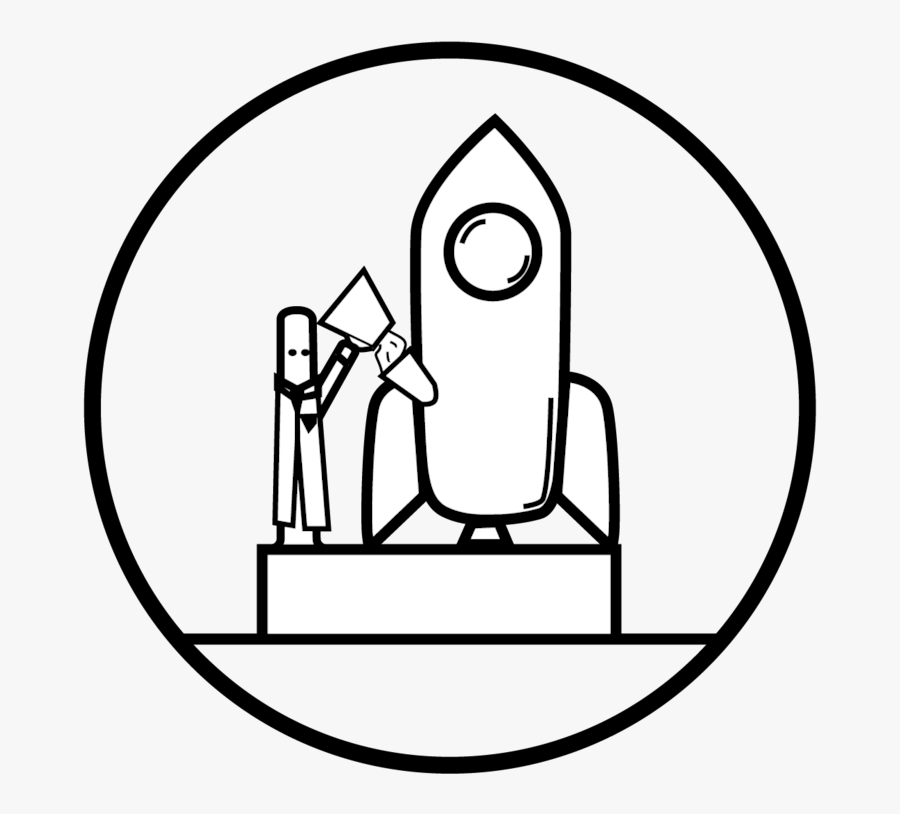 Rocket Fuel Copy 4@4x - Line Art, Transparent Clipart